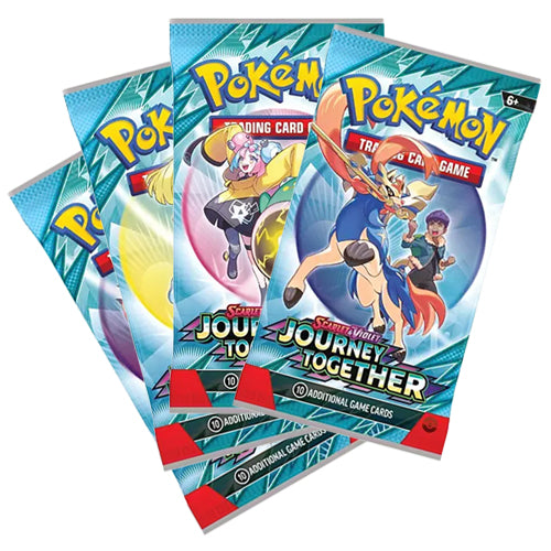 Pokemon TCG - Journey Together Booster Art-Pack (4x Booster Packs)