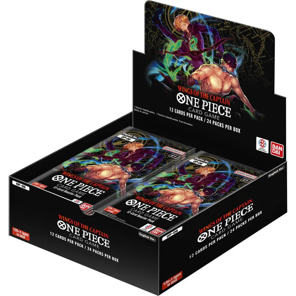 One Piece TCG - Wings Of The Captain [OP-06] Booster Box (24 Packs) - English