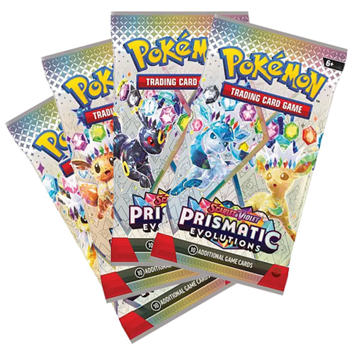 Pokemon TCG - Prismatic Evolutions Booster Art-Pack (4x Booster Packs)